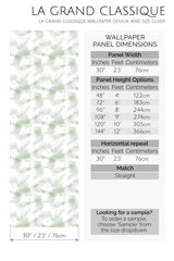 subtle watercolor peel and stick wallpaper specifiation