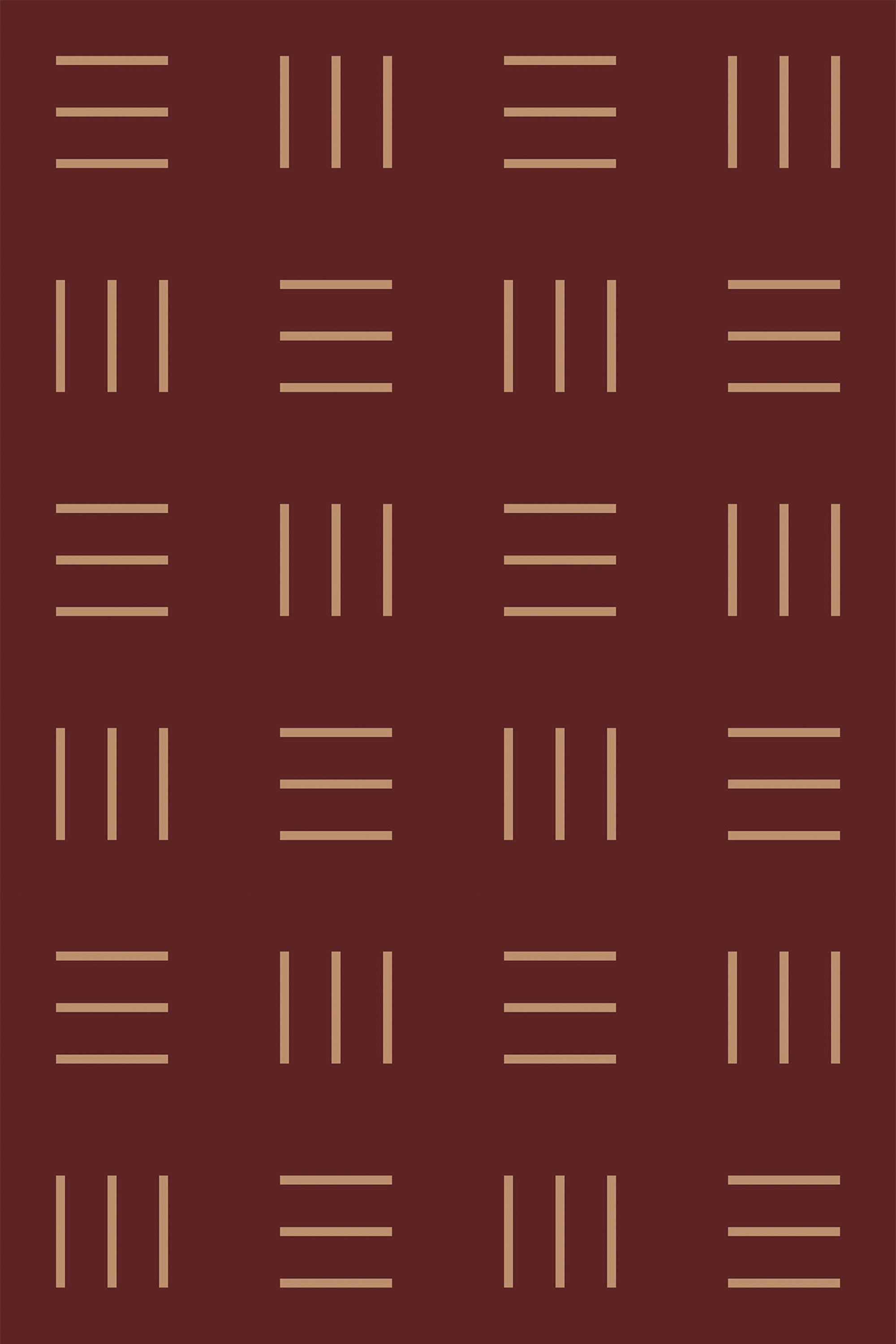 cozy lines wallpaper pattern repeat