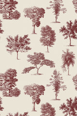 Red and Cream Trees