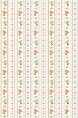 beige cottage lines wallpaper pattern repeat