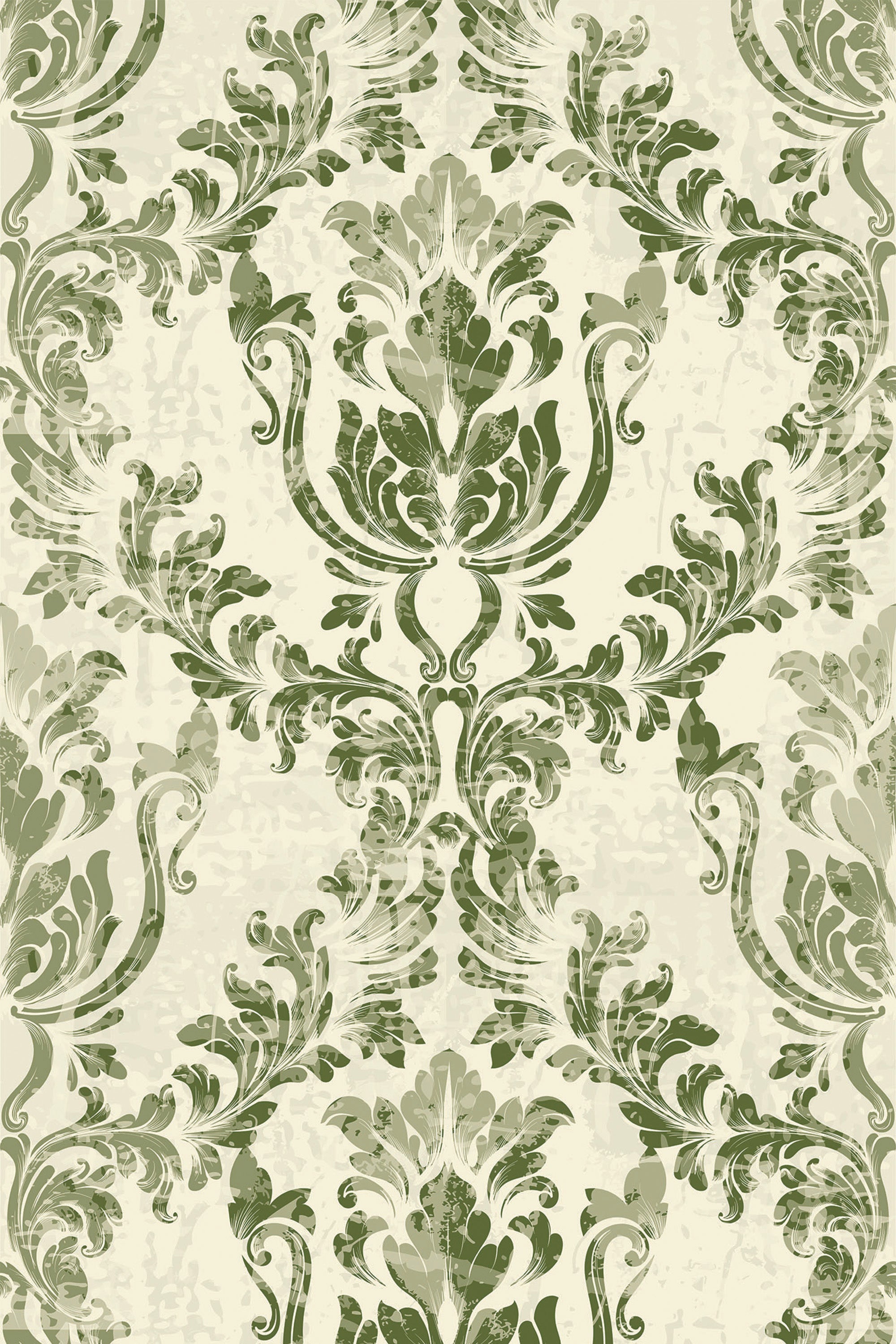 earthy damask wallpaper pattern repeat
