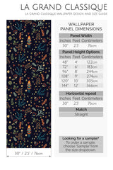 christmas nutcracker peel and stick wallpaper specifiation