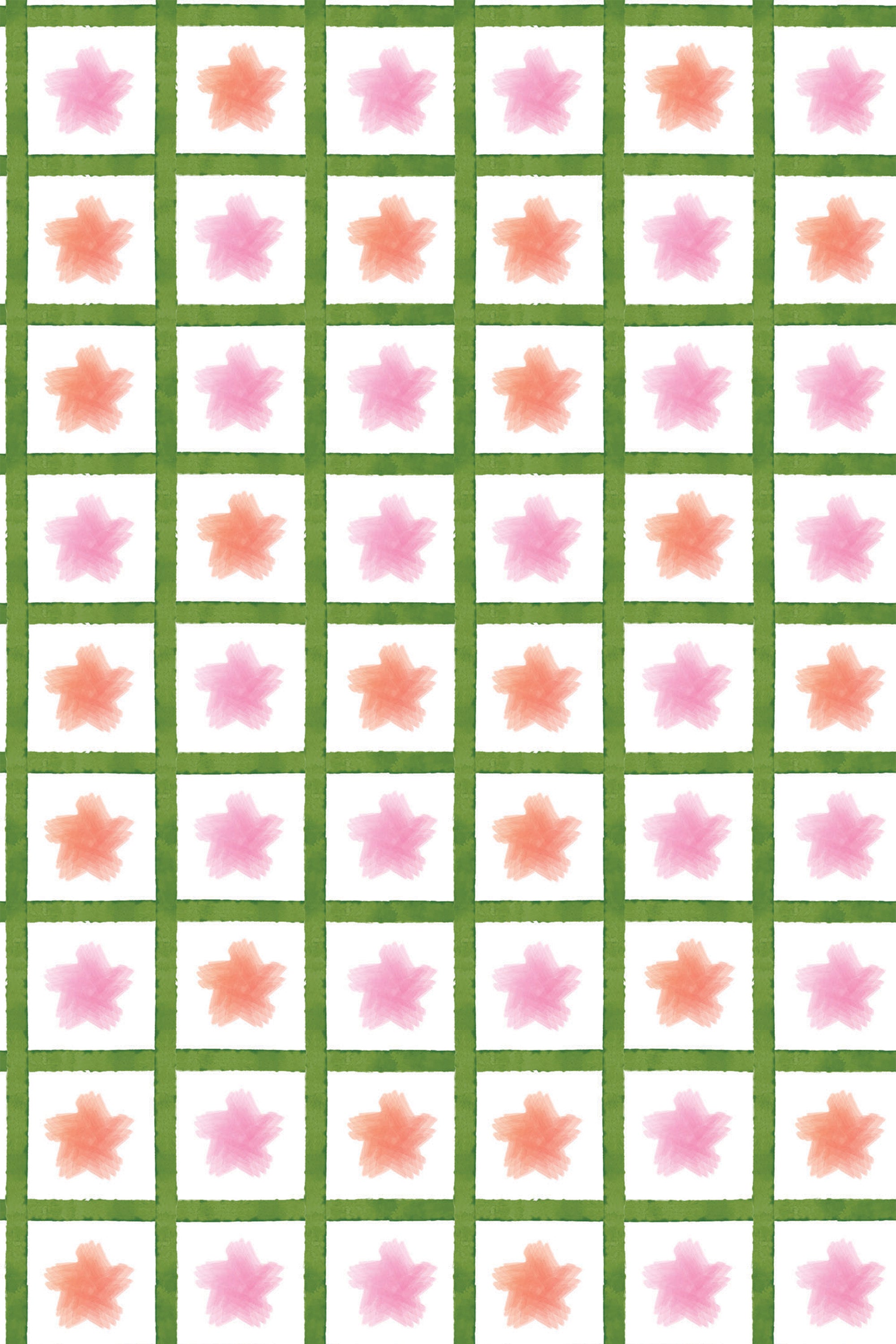 plaid stars wallpaper pattern repeat