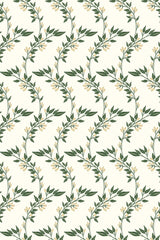 classic vines wallpaper pattern repeat