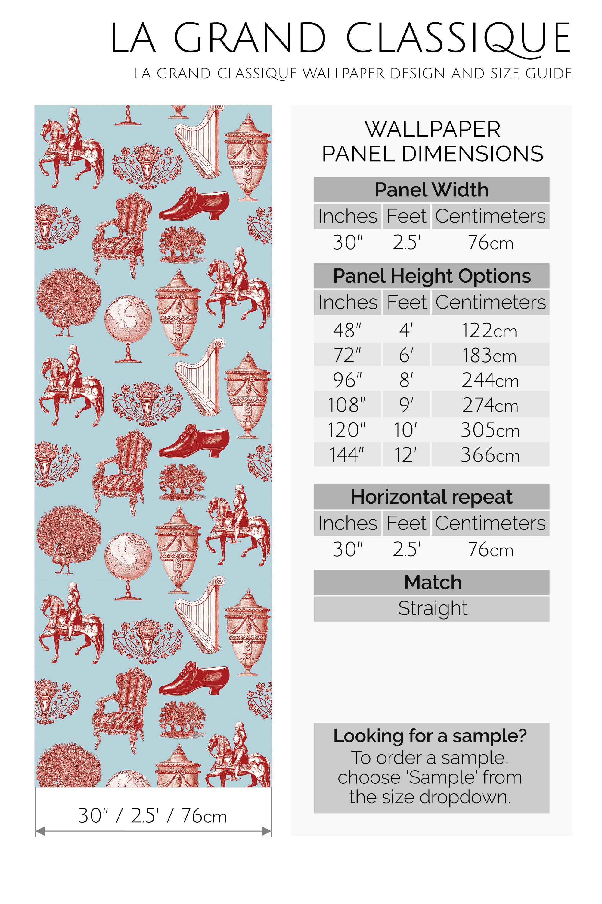 classic toile peel and stick wallpaper specifiation