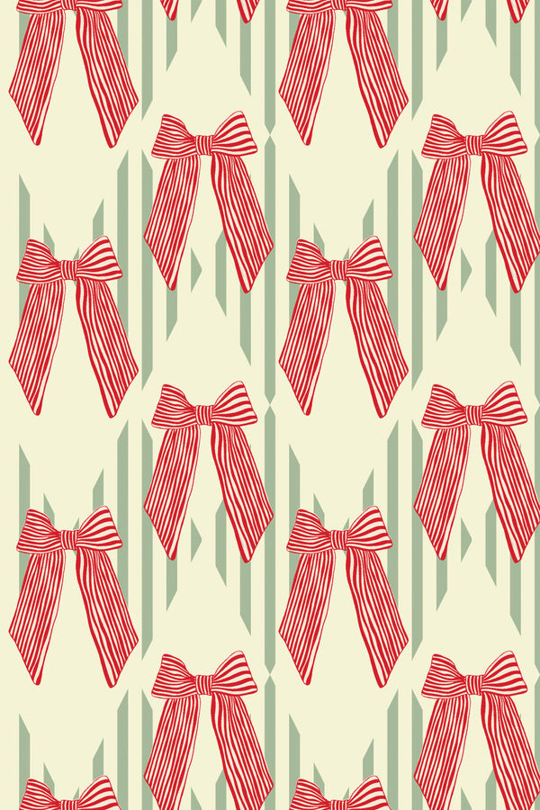 Christmas Bow Wallpaper