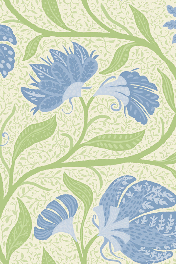 Flowing Floral Vines
