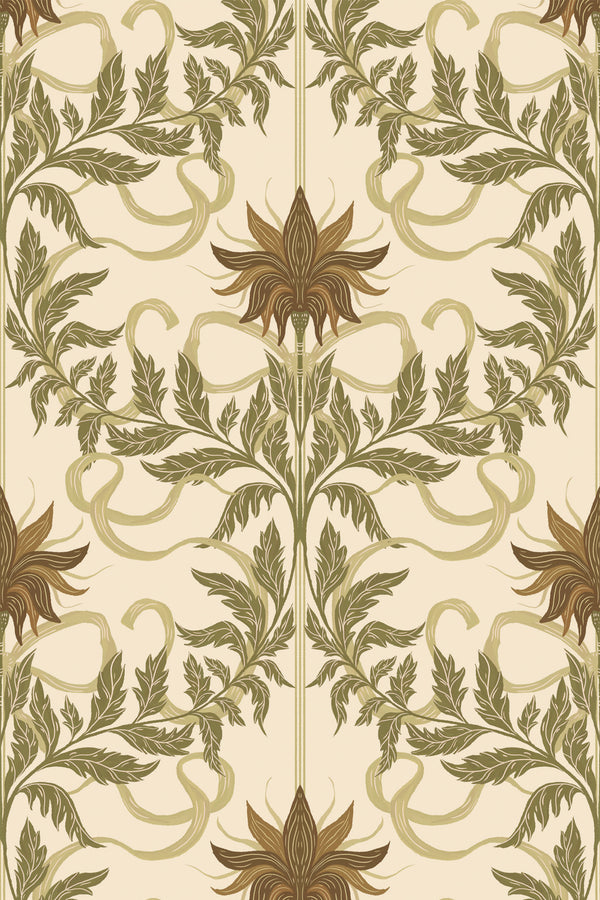 Floral Vine Damask