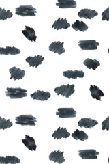 Black watercolor dots