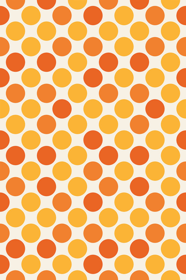 Yellow and orange dots