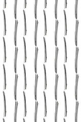 Vertical brush lines