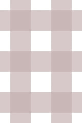 Plaid pattern wallpaper with alternating large squares in soft beige and white hues, creating a thick, checkered design. Ideal for home decor, peel and stick removable wallpaper.