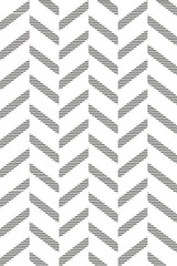 Striped herringbone