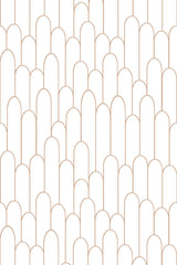 Art deco fence