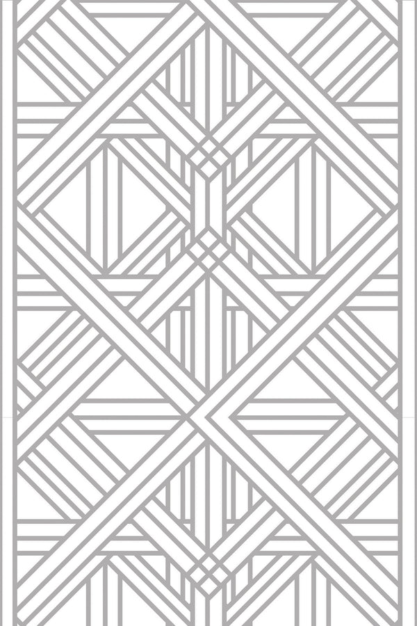 Geometric art deco grid