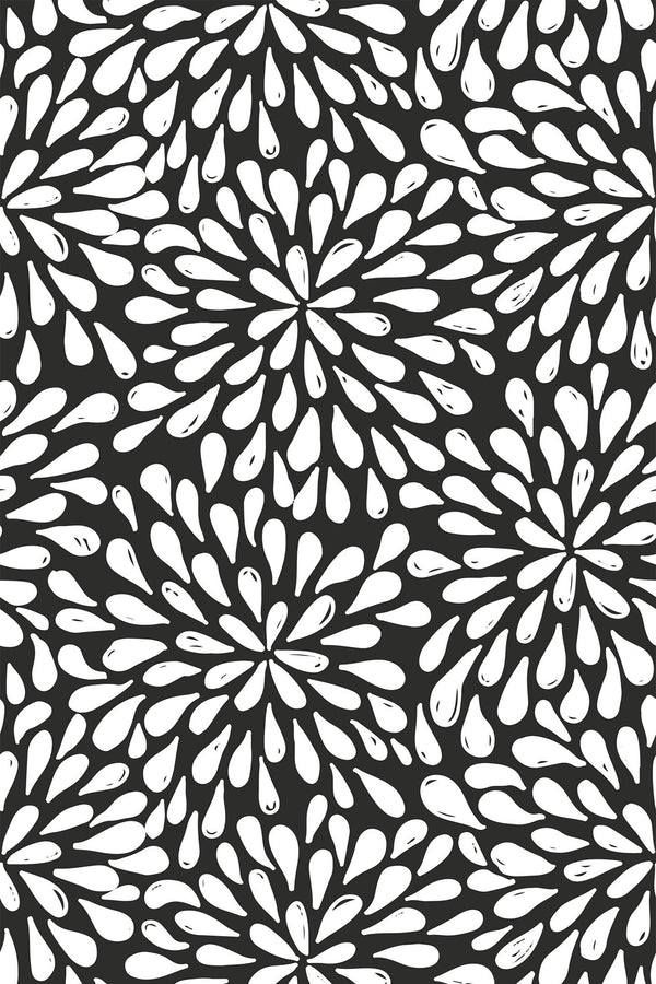 Bold abstract floral