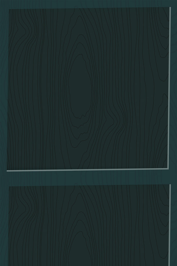 Dark green geometric