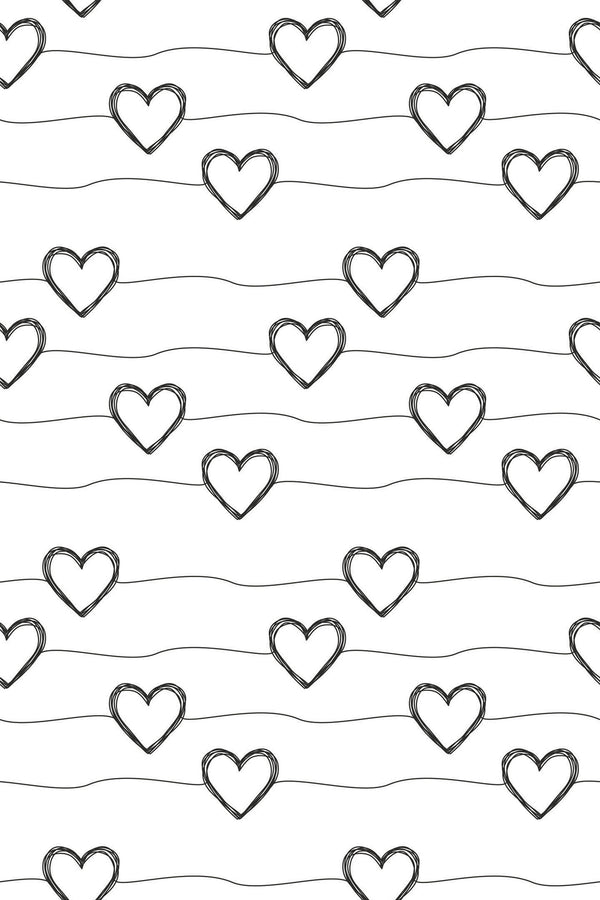 Heart line art