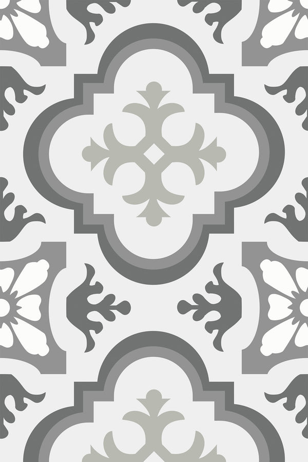 Gray french tile