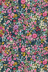 Colorful bold floral