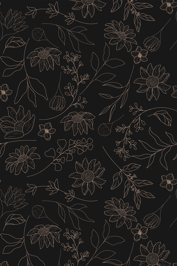 Dark floral night