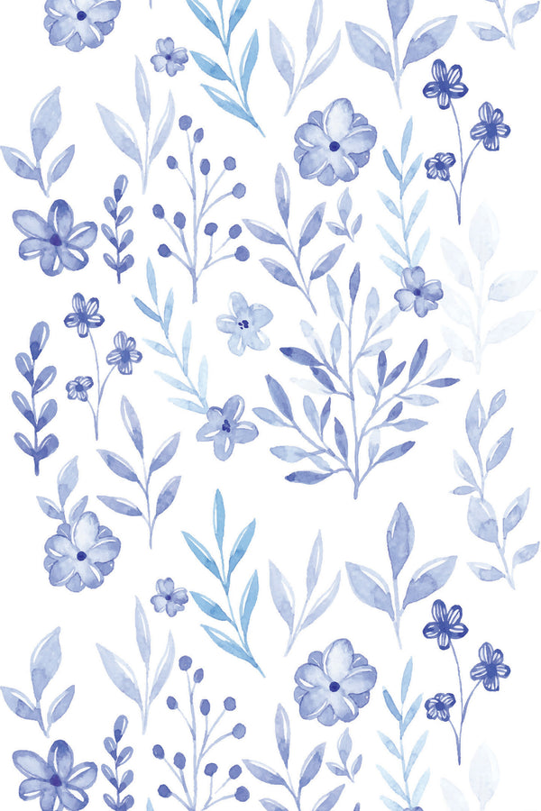 Blue botanical