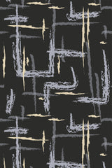 Black brush stroke
