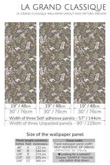 A wallpaper design called Soft leaf with a pattern of delicate white and gray leaves set against a muted brown background, creating a subtle and natural look. This traditional wallpaper.