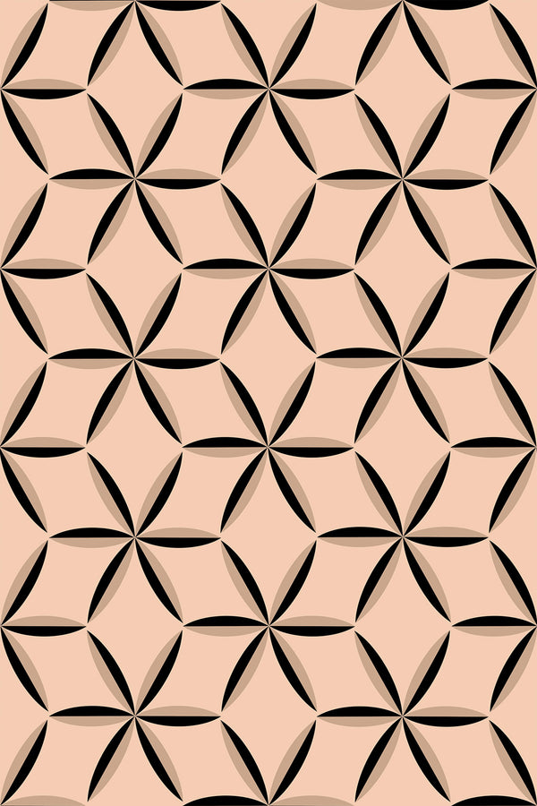 Beige stars tile