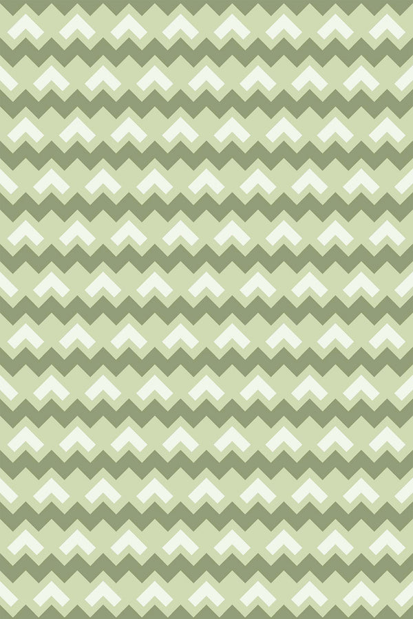 Green chevron