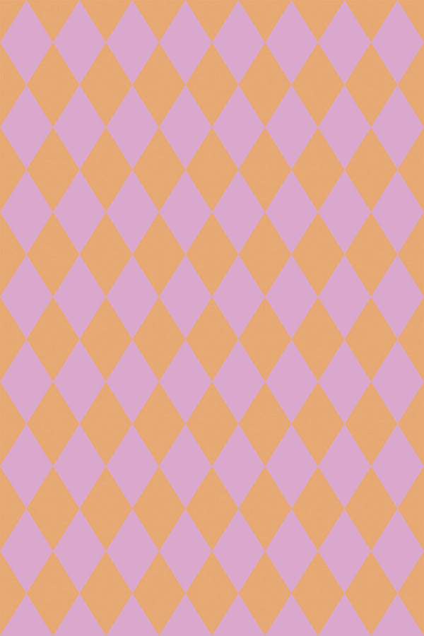 Pink and orange Harlequin