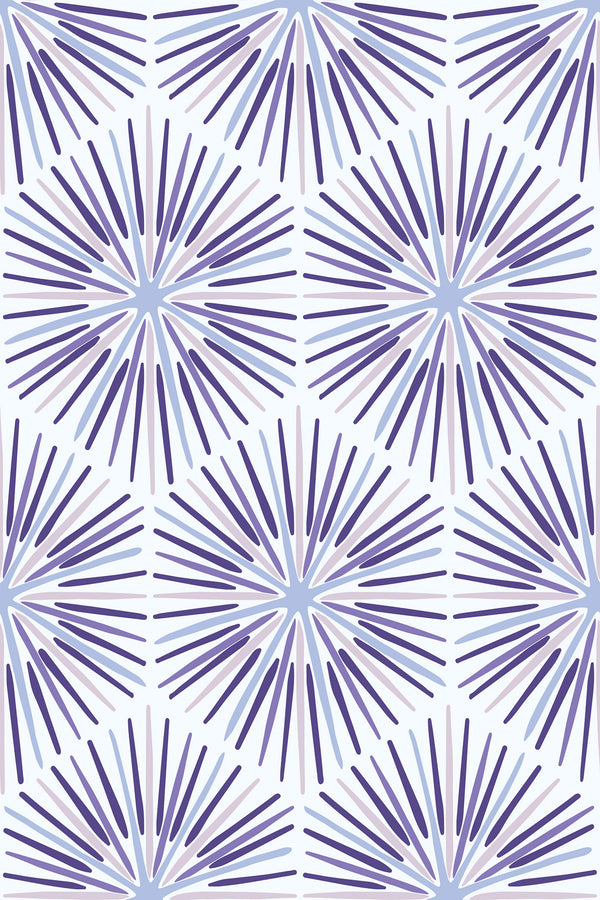 Purple star tile
