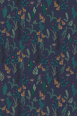 Dark blue forest