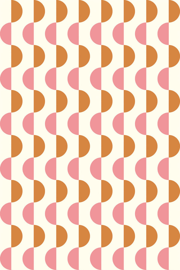 Mid-century half circles