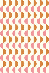 Mid-century half circles