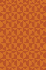 Burnt orange geometry