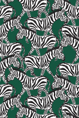 Forest Green Zebra