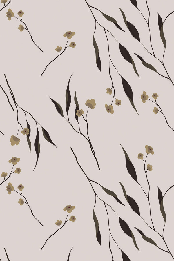 Neutral delicate flower