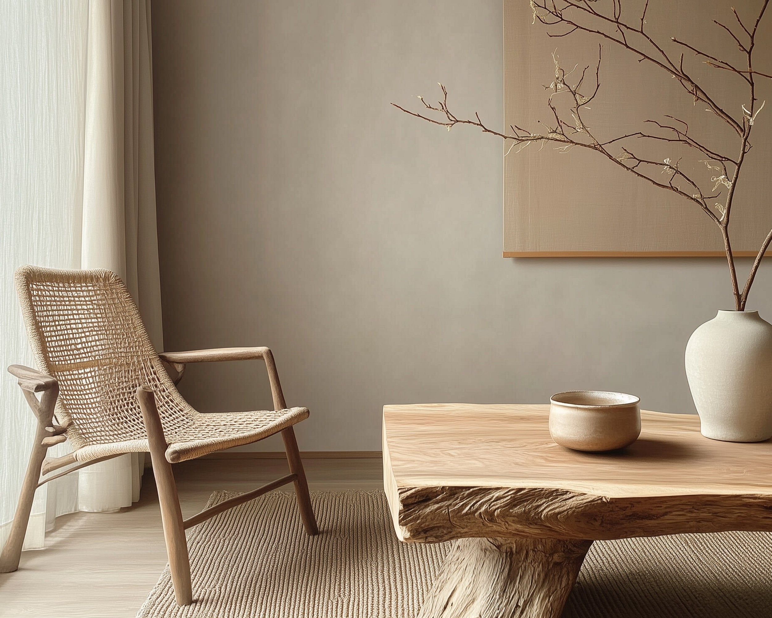 Japandi Home Decor: Starting with Wallpaper
