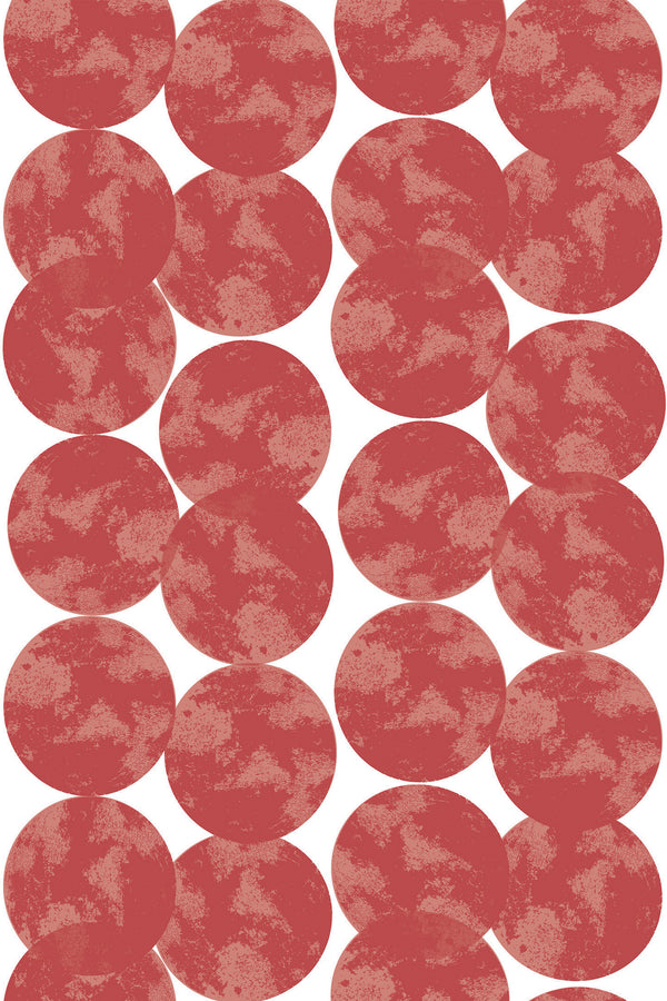 Red dots wallpaper for walls