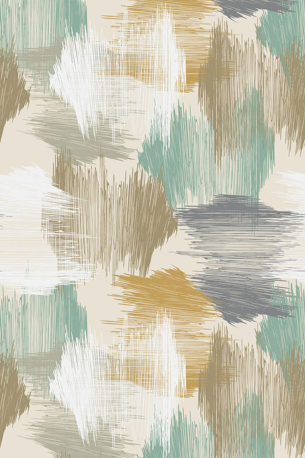 abstract art work wallpaper peel and stick for walls