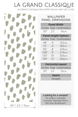 spots peel and stick wallpaper specifiation