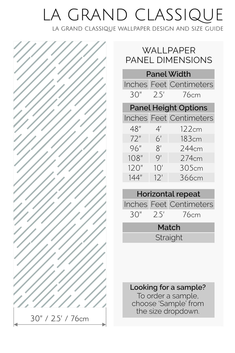 line pattern peel and stick wallpaper specifiation