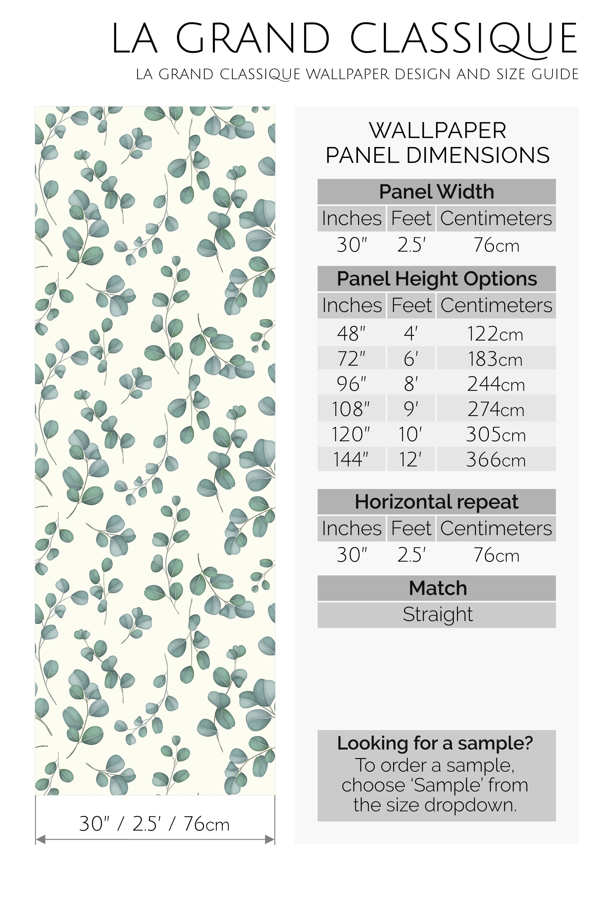 natural plant peel and stick wallpaper specifiation