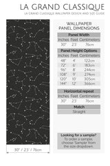 constellations peel and stick wallpaper specifiation