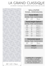 seamless leaf peel and stick wallpaper specifiation