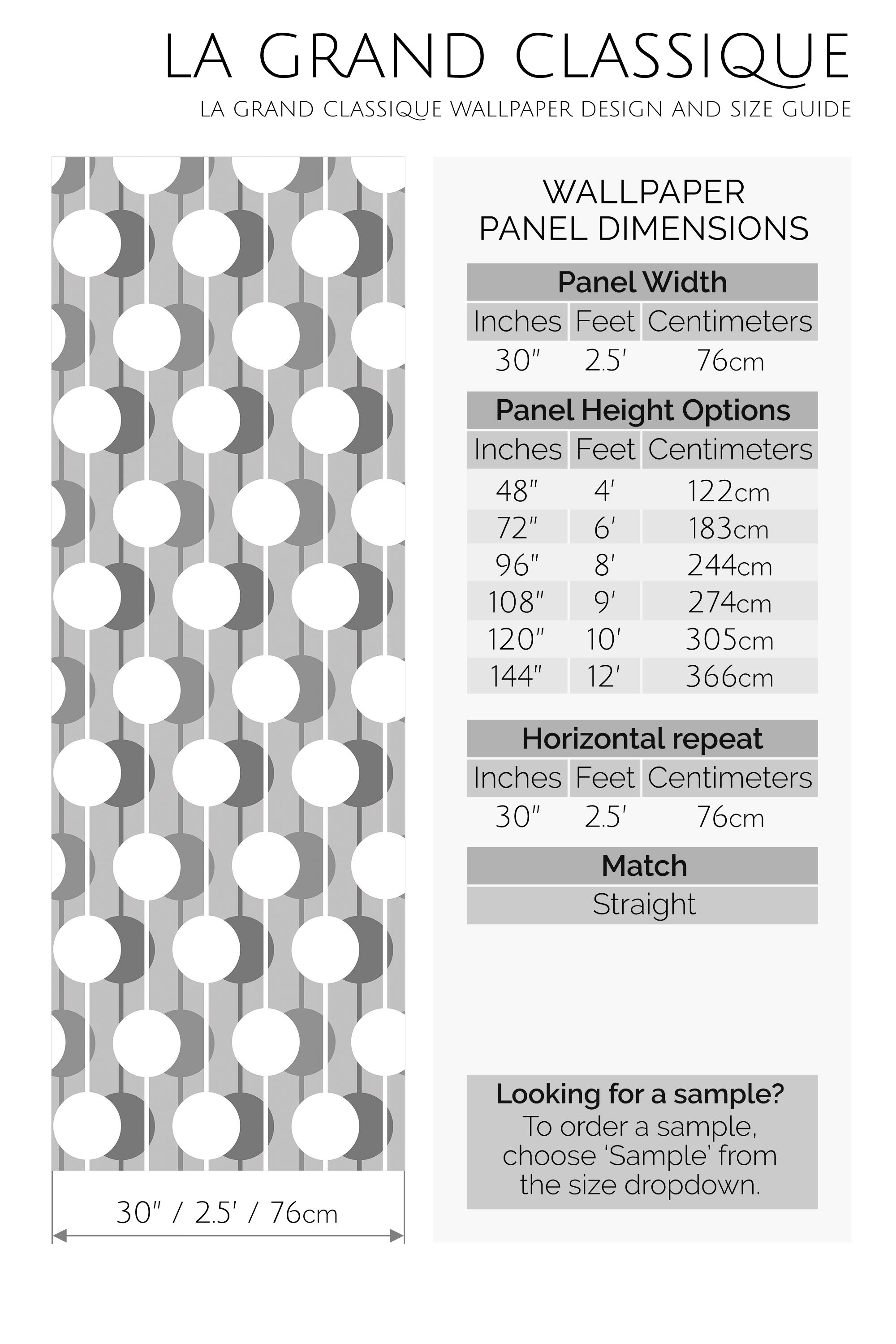 3d circle peel and stick wallpaper specifiation