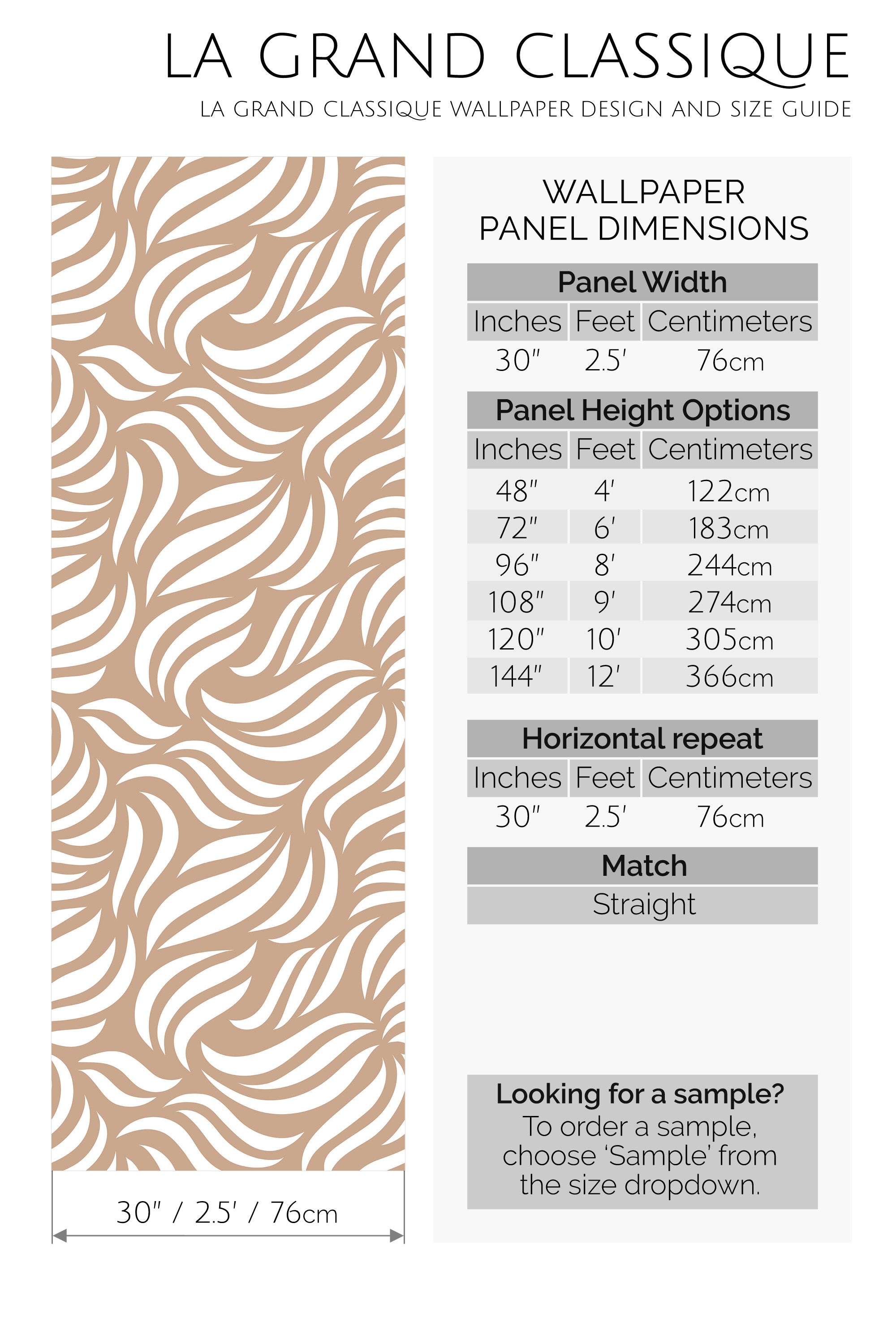 neutral abstract leaf peel and stick wallpaper specifiation