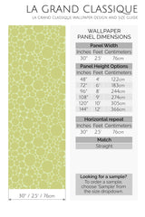 green spots peel and stick wallpaper specifiation