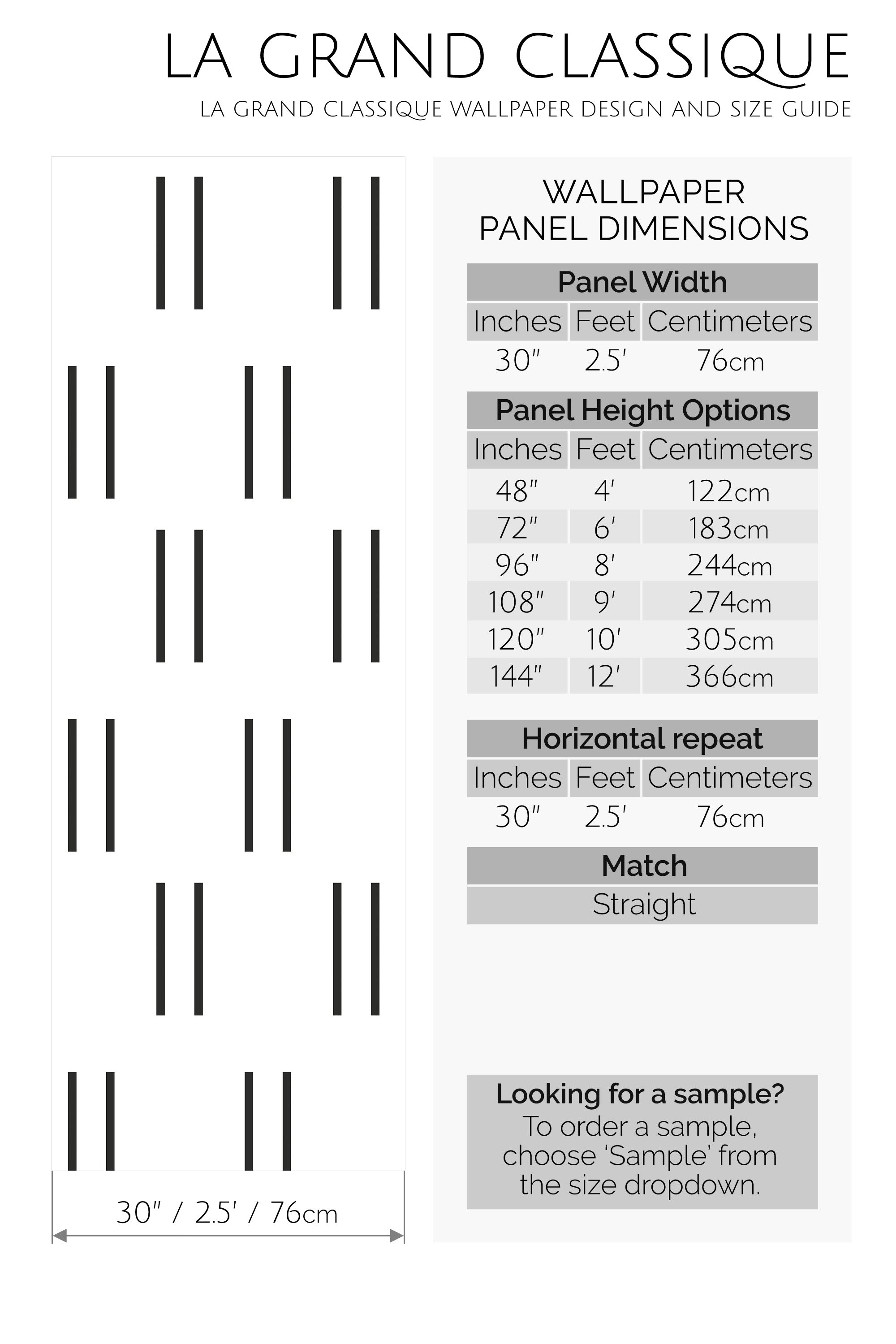 simple striped peel and stick wallpaper specifiation